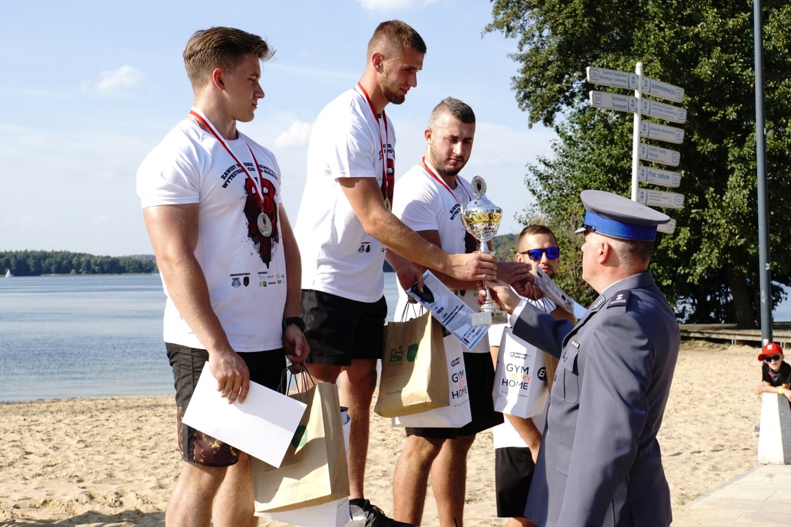 Zawody w Konkurencjach Wytrzymałościowo - Siłowych o Puchar Komendanta Wojewódzkiego Policji w Olsztynie