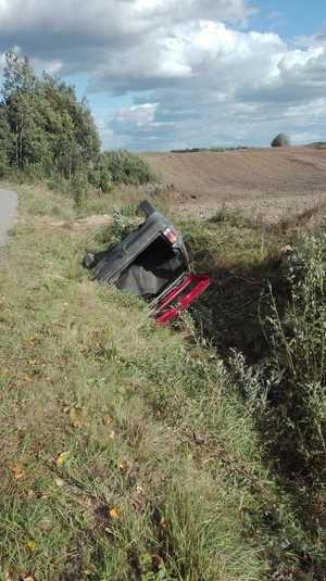 Wypadek na trasie Kowale Oleckie - Sokółki