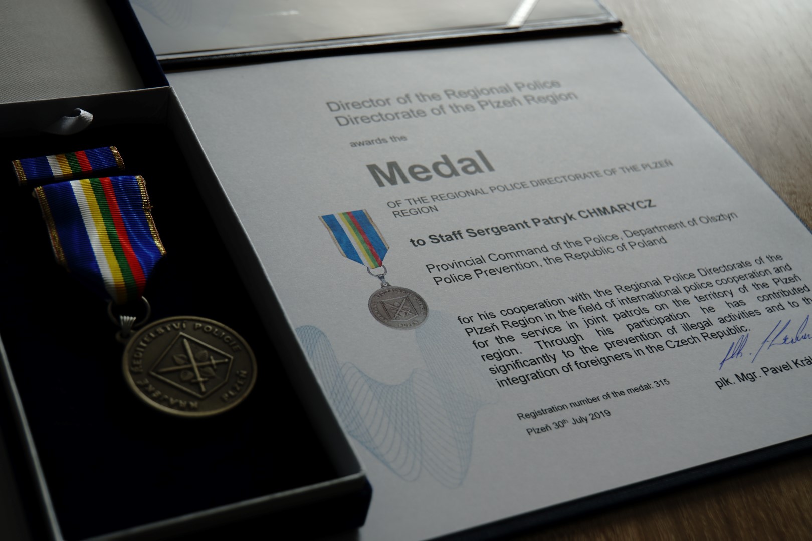 Medal za pełnioną służbę