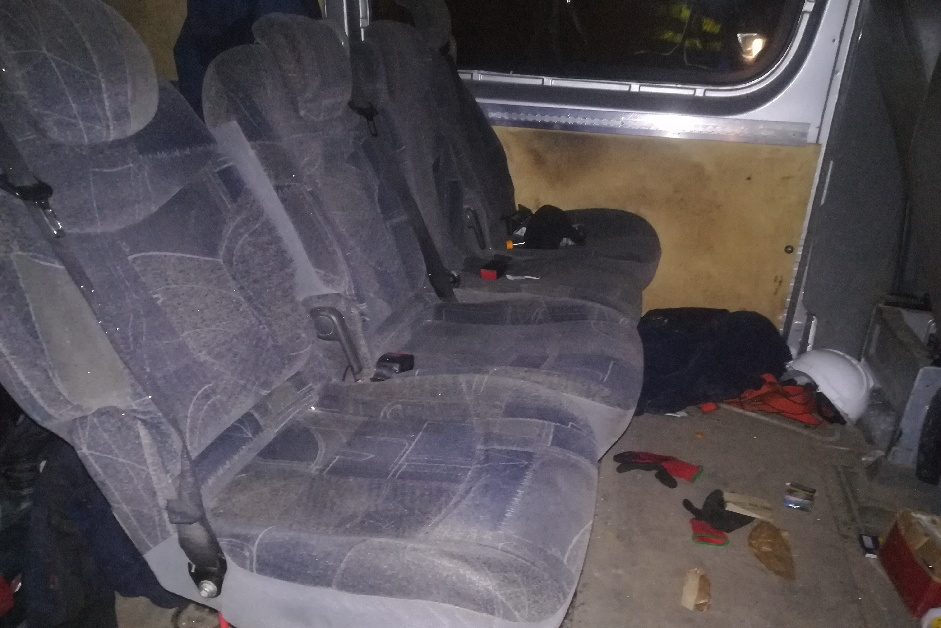 Siedzenia nielegalnie zainstalowane w samochodzie
