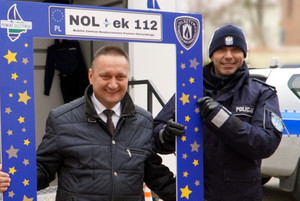 Starosta Olsztyński i Zastępca Komendanta Miejskiego Policji w Olsztynie