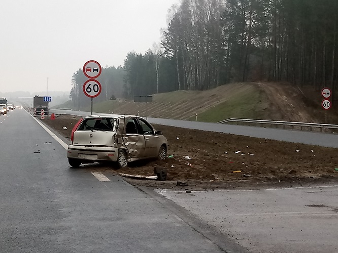 Wypadek w okolicach Dorotowa